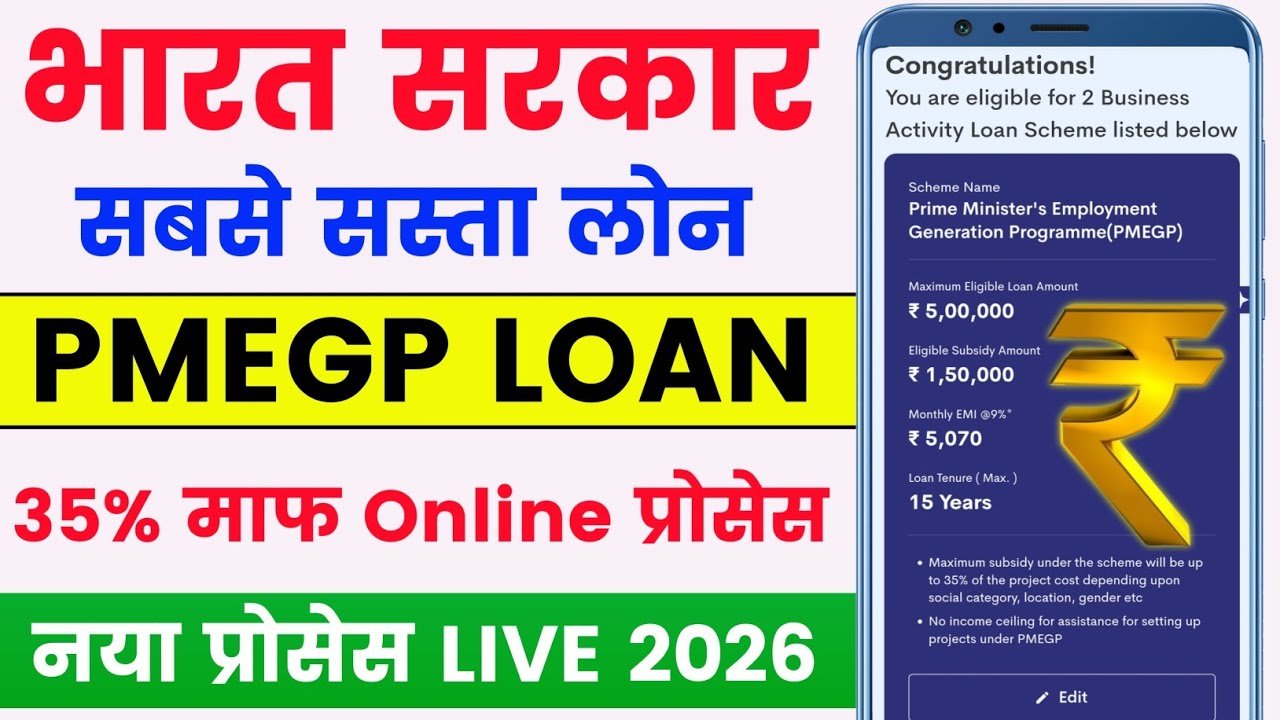 PMEGP Loan Online Apply 2026